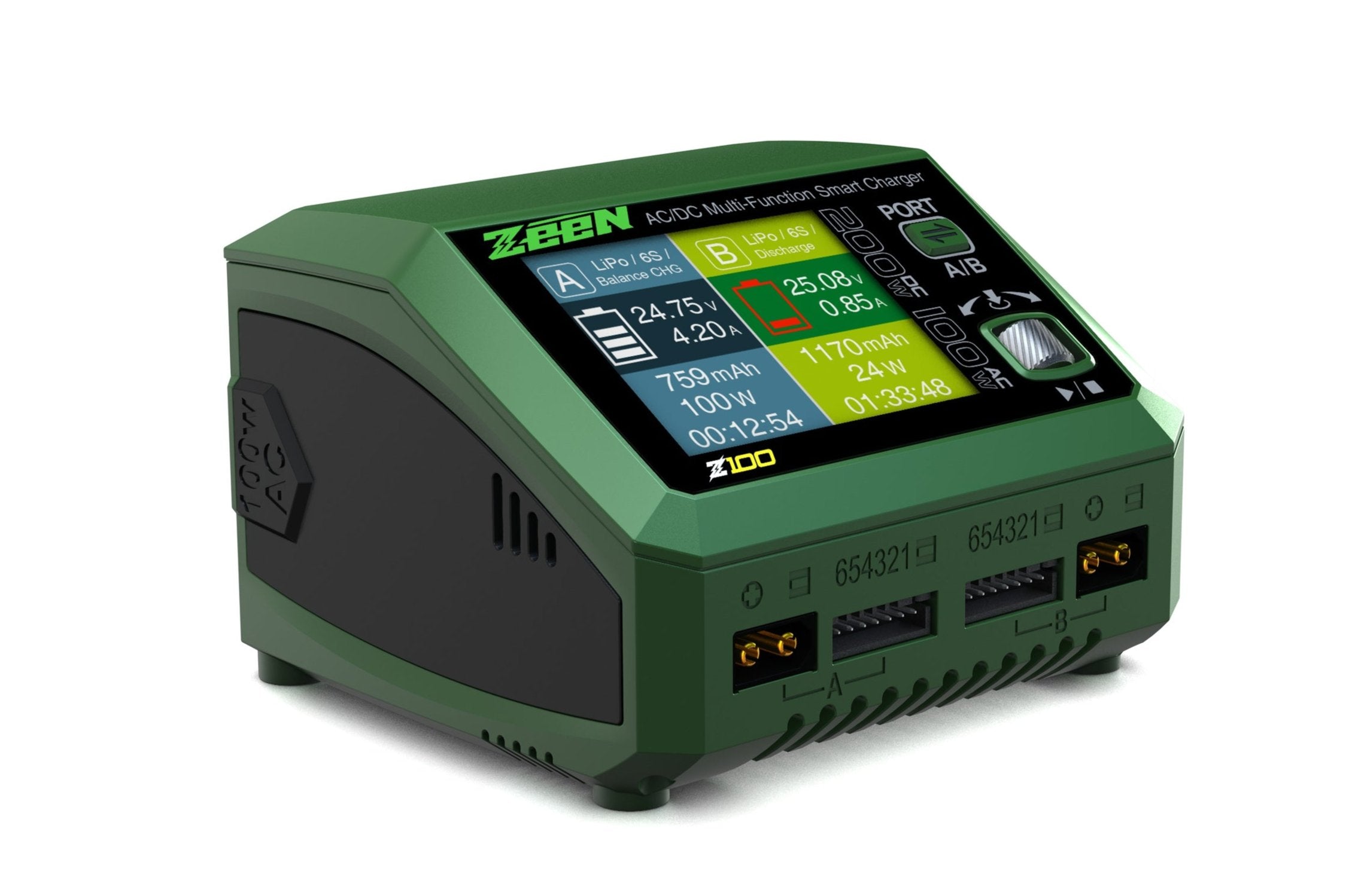 Zeen Chargeur Z100 Duo 1-6S 100W AC/DC