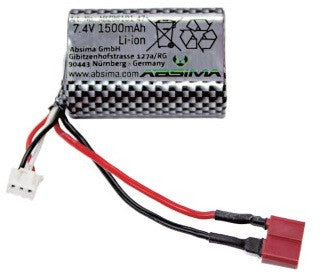 Absima Batterie Lipo 7.4V 1500mAh Mini AMT ABZ86101-47