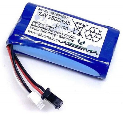 Absima Batterie Li-ion 7.4V 2500mah 1/18 AB1800001