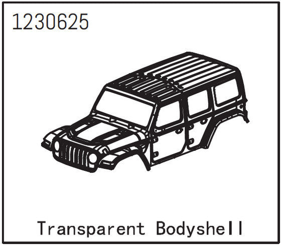 Absima Carrosserie Transparente Sherpa 1230625