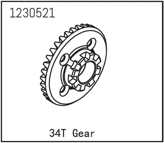 Absima Couronne de Différentiel Sherpa 1230521