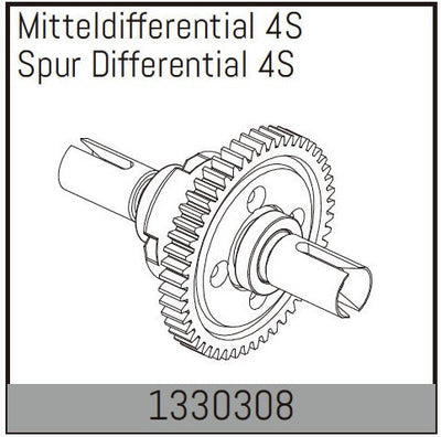 Absima Différentiel Central 4s 1330308