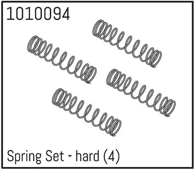 Absima Ressort Amortisseur Hard (x4) Crawler Pro 1/18 1010094