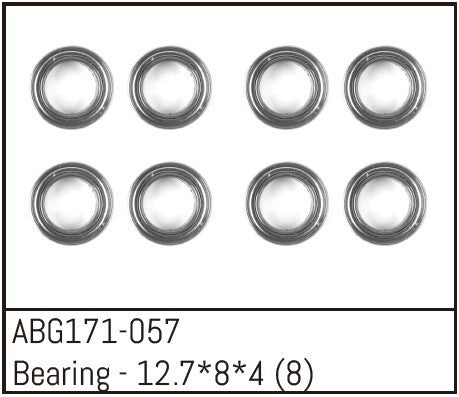 Absima Roulement 12.7x8x4 (x8) 1/14 ABG171-057