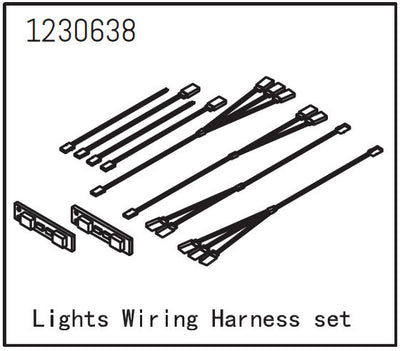 Absima Set de Cable pour Kit Led C3.4 1230638