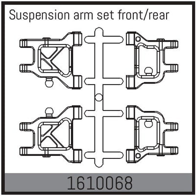 Absima Set de Triangle (4Pcs) Touring Car 1/16 1610068