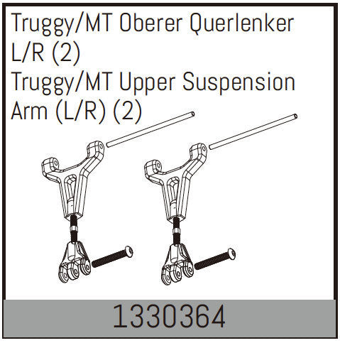 Absima Triangle Supérieur (x2) Truggy MT 1330364