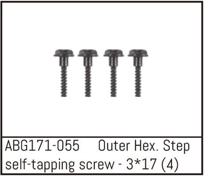 Absima Vis 3x17 (x4) ABG171-055