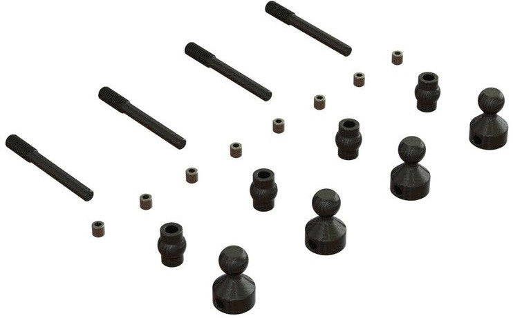 Arrma Fixation Barre Anti-roulis (18Pcs) Kraton 6S ARA330614