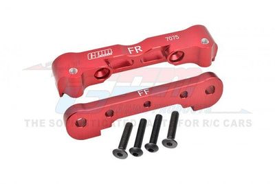 GPM Calzos inferiores delanteros alu 7075 Rojo (2Pcs) MAK008N-R