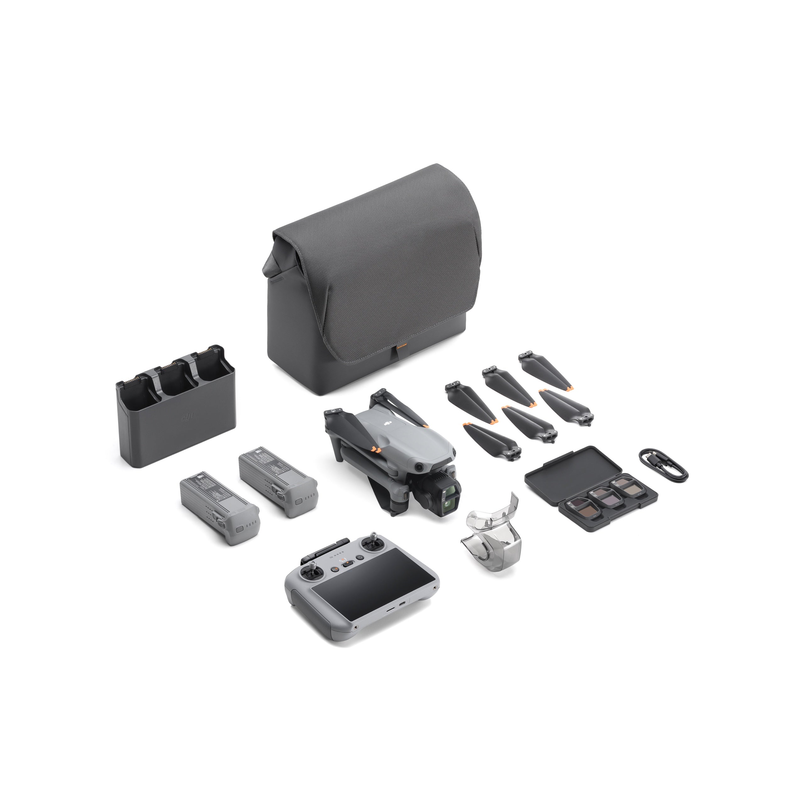 DJI Bundle Fly More Air 3S + DJI RC 2