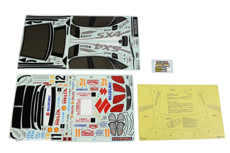 Tamiya Stickers Suzuki SX4 WRC 9495544