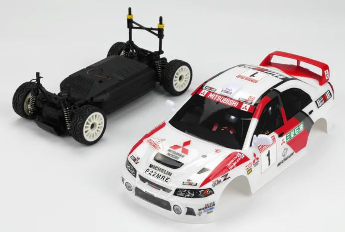 Carisma GT24 Mitsubishi Lancer EVO WRC 4x4 Brushless 4wd RTR 1/24 CARI86868