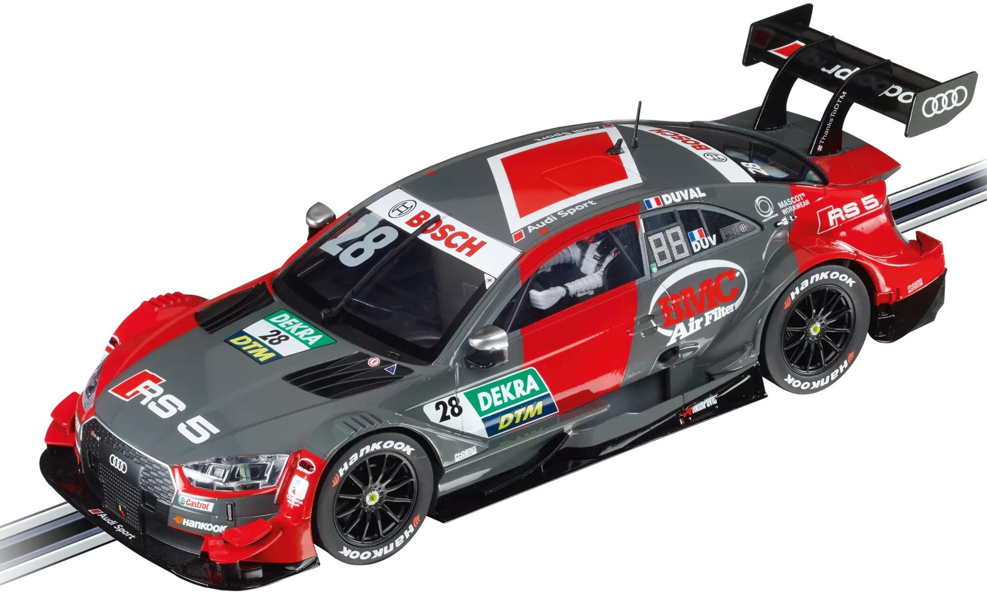 Carrera Digital 124 Audi RS 5 DTM L.Duval, No.28 23933