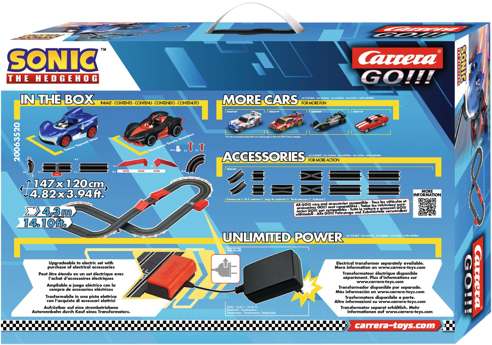 Carrera GO!!! Sonic The Hedgehog 63520