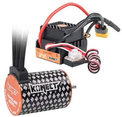 Konect Combo ESC Brushless 60A WP + Motor 4P 3650SL