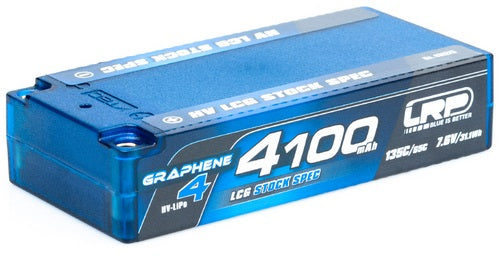 LRP Lipo-Akku Shorty LCG HV 7.6V 4100mAh 135C Graphene 4 431275