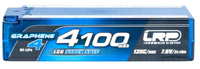 LRP Batería Lipo Shorty LCG HV 7.6V 4100mAh 135C Grafeno 4 431275