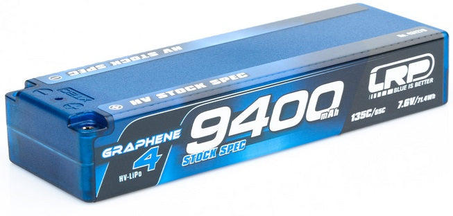 LRP Akku Lipo HV 7.6V 9400mAh 135C Graphene 4 431279