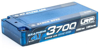 LRP Lipo-Akku Shorty HLCG HV 7.6V 3700mAh 135C Graphene 4.1 432287