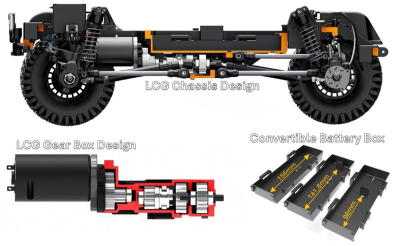 Absima Crawler CR4.4 Pattuglia 4wd 1/10 RTR