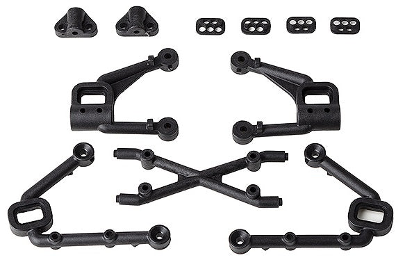 Element RC Set di supporti per ammortizzatori Enduro EL42254