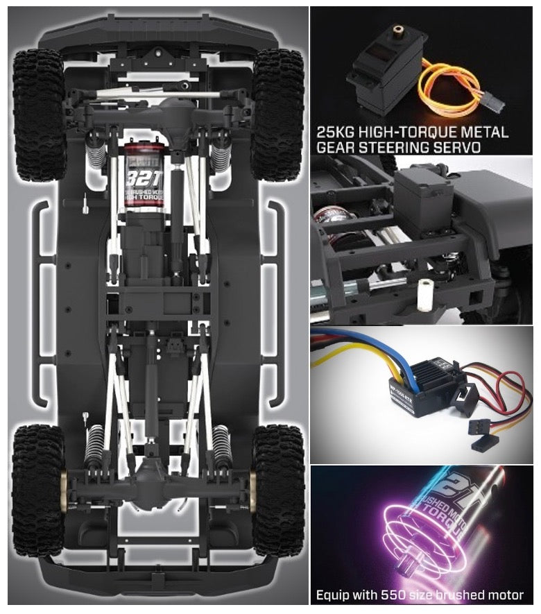 Absima Crawler CR4.4 Pattuglia 4wd 1/10 RTR