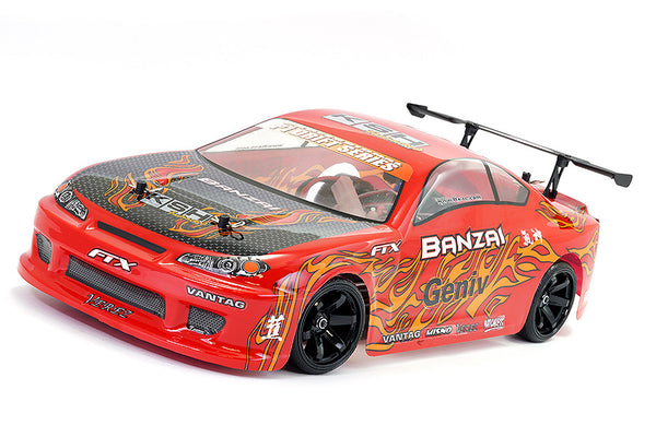 Voiture Nissan Skyline Electrique RC verte spéciale drift - 2.4GHz