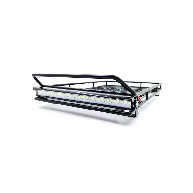 Hobbytech Steel roof rack 230 x143x25 mm with Led bar HT-SU1801191