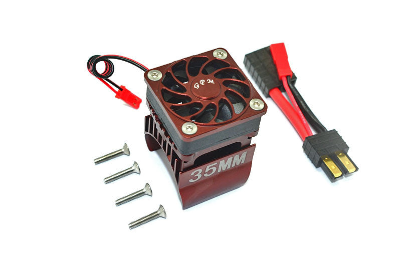 GPM Radiateur moteur + ventilateur alu TRX4018FAN