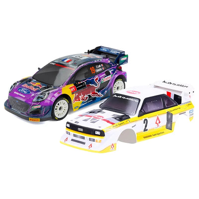 Carisma GT24 Audi Quattro 4x4 Brushless 4wd RTR 1/24 + Bodywork M-Sport Puma Rally CARI88468-DUO