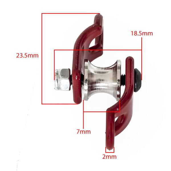 Hobbytech Poulie Métal 23.5x18.5x4 mm HT-SU1801120