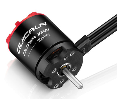 Hobbywing Motor Quicrun Exterior 1621SL 3500kV HW30404850