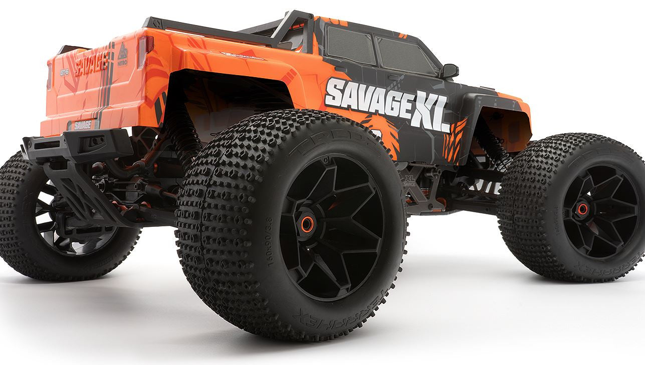 HPIサベージXL 5.9ccエンジン 新品ボディ メカ無し モントラ savage ...