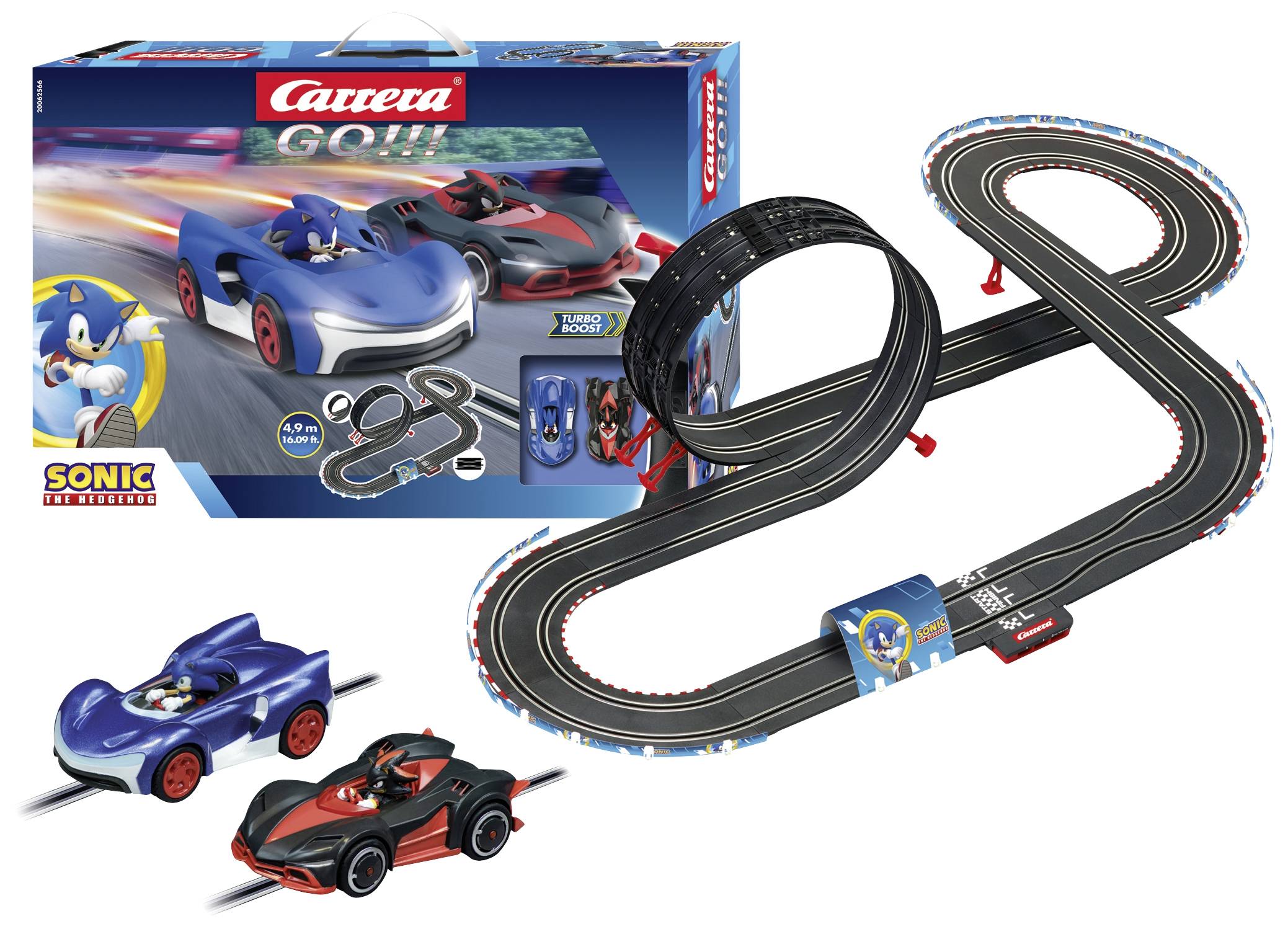 Carrera GO!!! Circuit Sonic the Hedgehog 4.9 62566