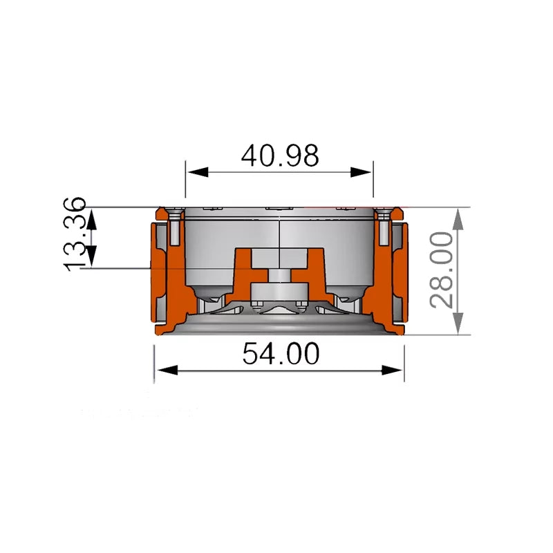 Hobbytech Bedlock-Felgen 1.9 Classic 3 Weiß (x4) HT-SU1802028