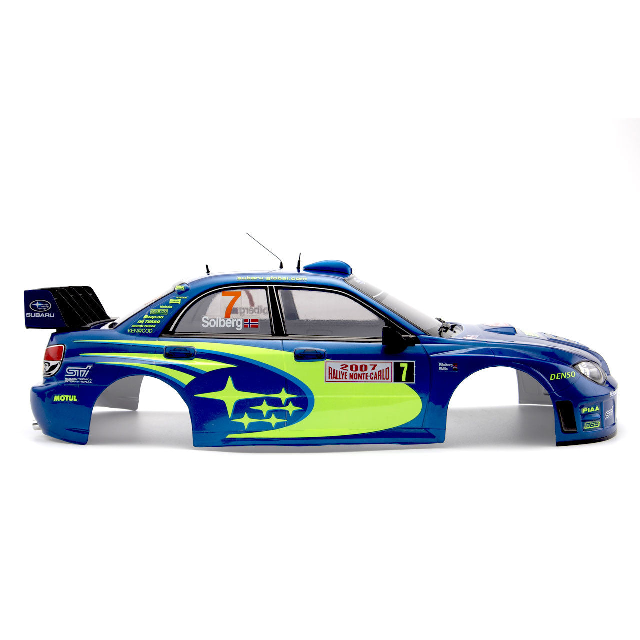 Killer Body Carrosserie Subaru Impreza WRC 2007 Peinte 195mm KB48762