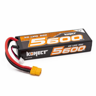 Konect Lipo 7,4v 5600mah 60C 2S1P XT60 KN-LP2S5600-XT60