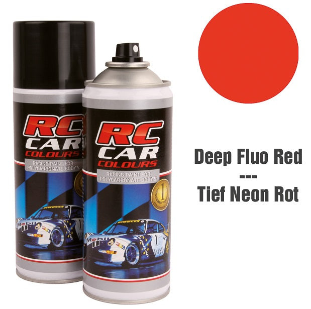 RC Car Colours Pintura roja fluorescente 150ml RCC1010