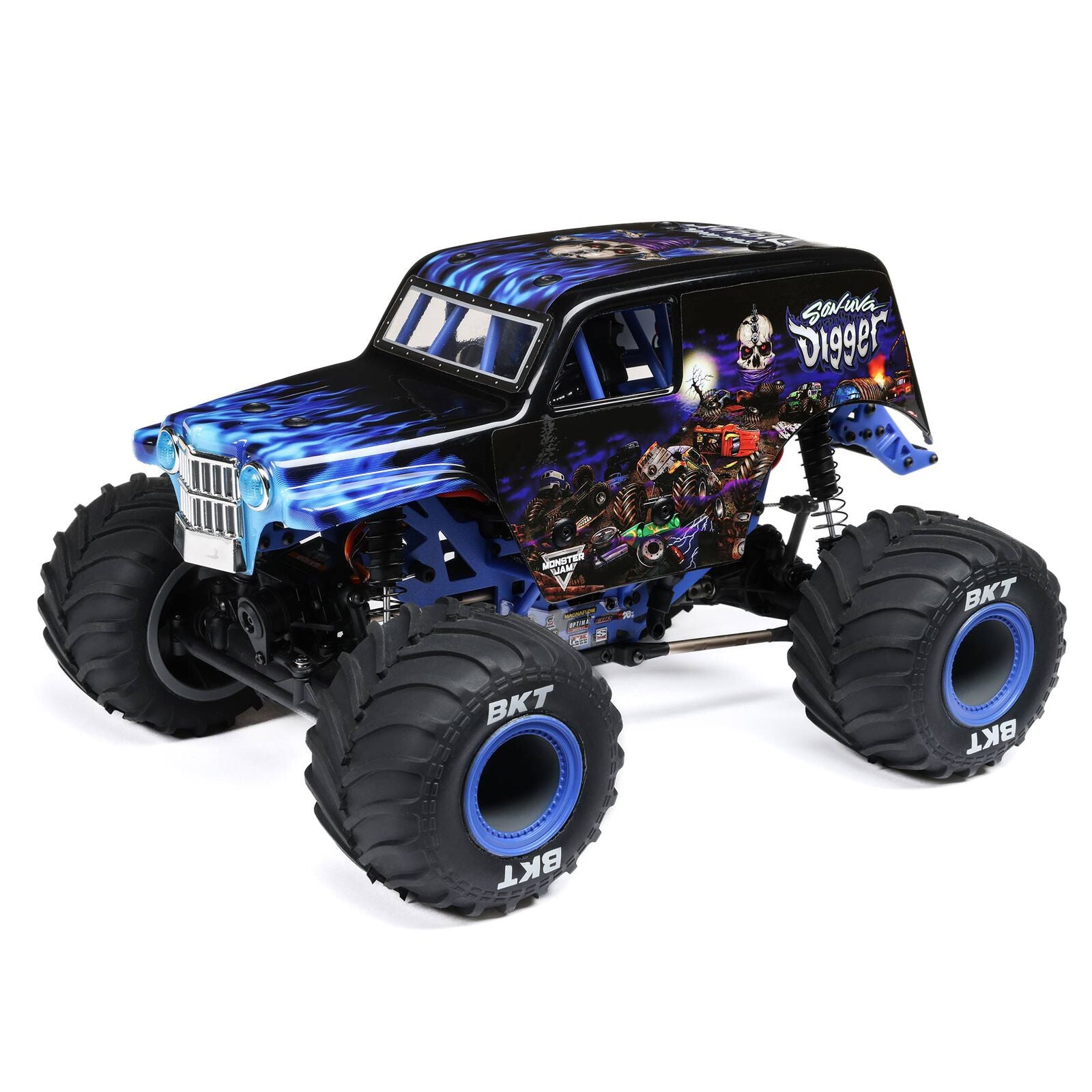 Losi Mini LMT Monster Truck Son-Uva Digger 4WD RTR LOS01026T2