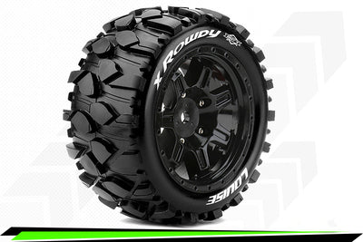 Louise RC Pneumatici X-Rowdy MFT + Cerchi Kraton 8S (x2) LR-T3351BM