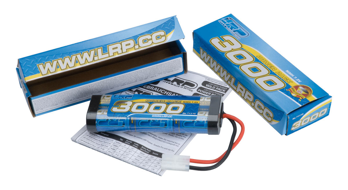 Batterie rechargeable Li-ion 7,2v 2250mah pour voiture télécommandée •  Voitures Télécommandées