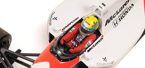 MiniChamps McLaren Honda MP4/6 Dirty version Ayrton Senna Campeón del Mundo de F1 1991 540913801