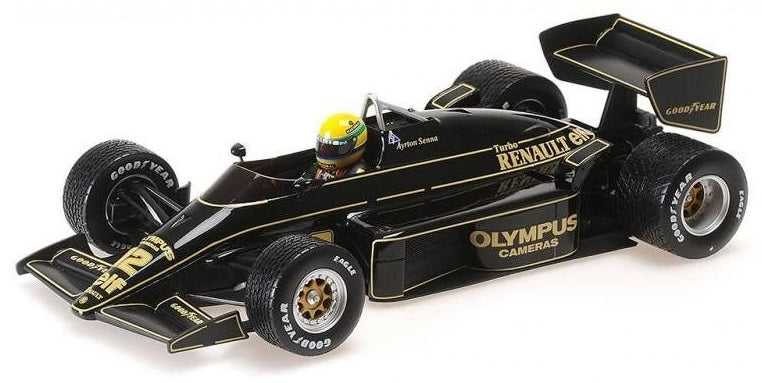 MiniChamps Lotus Renault 97T Rain Tires Ayrton Senna Portuguese Grand Prix 1985 540851872