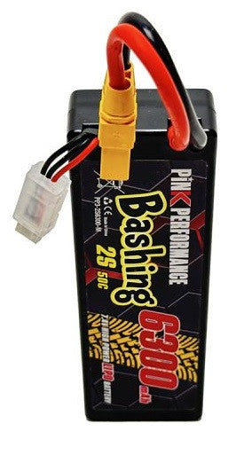 Pink Performance Batterie Lipo 2S 7.4v 50C 6300mAh Multi