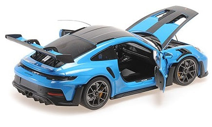 MiniKampioenen Porsche 911 GT3 RS 2024 Blauw 1/18 110062022