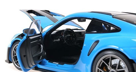 MiniKampioenen Porsche 911 GT3 RS 2024 Blauw 1/18 110062022