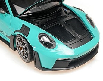 MiniChamps Porsche 911 GT3 RS 2024 Grün und Dunkelgrau 1/18 110062026