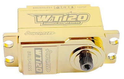 Power HD Servo WT120 Latão HV Brushless à prova de água 50.0KG 0.08S PHD085