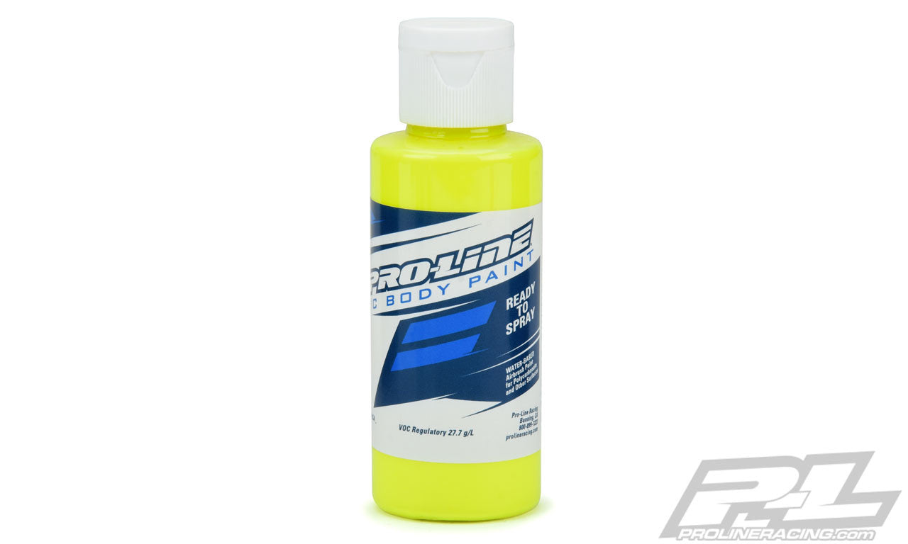 Proline Peinture Lexan Jaune Fluo pour Aérographe 6328-02